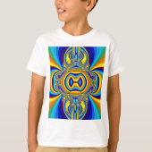 カラフルな抽象的な背景-14334 Tシャツ (正面)
