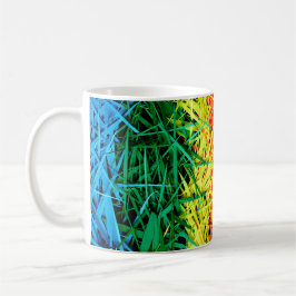 カラフルな抽象芸術 コーヒーマグカップ