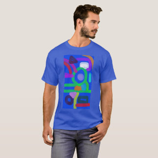 カラフルな抽象芸術 12 Tシャツ
