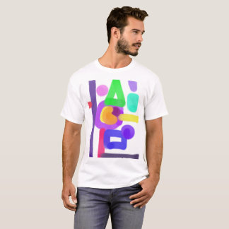 カラフルな抽象芸術 14 Tシャツ
