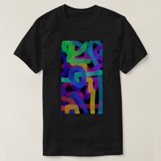 カラフルな抽象芸術 17 Tシャツ