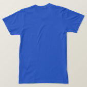 カラフルな抽象芸術 1 Tシャツ (デザイン裏面)
