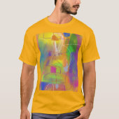 カラフルな抽象芸術 2 Tシャツ (正面)