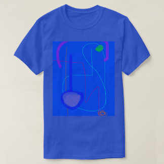 カラフルな抽象芸術 4 Tシャツ