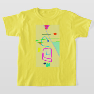 カラフルな抽象芸術 9 Tシャツ