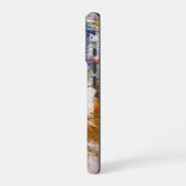 カラフルな抽象芸術 iPhone 16ケース (左側面)