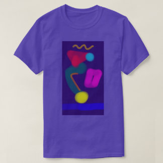 カラフルな抽象芸術Tシャツ Tシャツ
