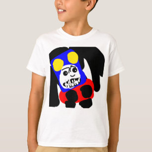 カラフルな抽象表現 Tシャツ