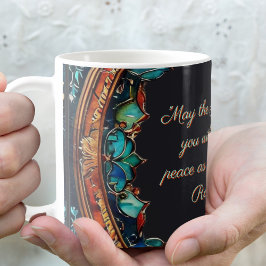 カラフルな擬似ガラス オーダーメイド コーヒーマグカップ