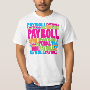 カラフルな支払名簿 Tシャツ