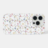 カラフルな数字で表した十二星座 iPhoneケース (裏面横)