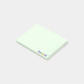 カラフルな新年の装飾 ポストイット (アングル)