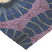 カラフルな日が差すことの曼荼羅スタイルのテーブルのランナー ショートテーブルランナー (コーナー)