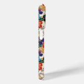 カラフルな日本の花のモノグラム Case-Mate iPhoneケース (裏面 / 右)