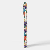 カラフルな日本の花のモノグラム Case-Mate iPhoneケース (裏面 / 左)