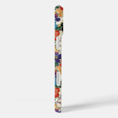 カラフルな日本の花のモノグラム Case-Mate iPhoneケース (裏面 / 右)