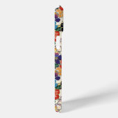 カラフルな日本の花のモノグラム Case-Mate iPhoneケース (裏面 / 右)
