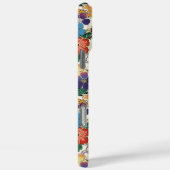 カラフルな日本の花のモノグラム Case-Mate iPhoneケース (裏面 / 右)