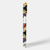 カラフルな日本製花柄モノグラム入り Case-Mate iPhoneケース (裏面 / 右)
