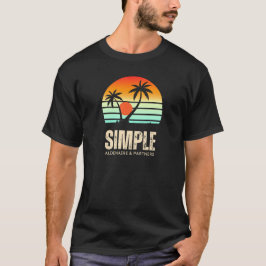 カラフルな日没 Tシャツ