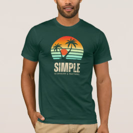 カラフルな日没 Tシャツ