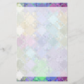 カラフルな明るいユニーク及びカスタマイズ可能 便箋 (正面)