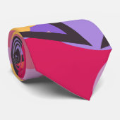 カラフルな星およびディスコの雲 ネクタイ (ロール)