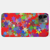 カラフルな星がいっぱいのスマホケース Case-Mate iPhoneケース (裏面(横))