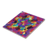 カラフルな星のモザイク タイル (側面)