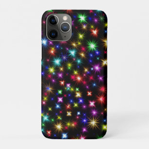 カラフルな星の花火デザイン iPhone 11 PROケース