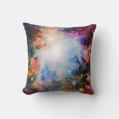 カラフルな星雲 クッション (正面)