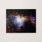 カラフルな星雲 ジグソーパズル (横)