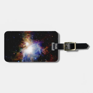 カラフルな星雲 ラゲッジタグ