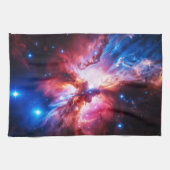 カラフルな星雲 銀河 宇宙 星 コズミック ユニバース キッチンタオル (横)