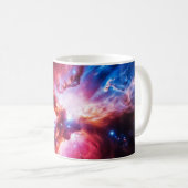カラフルな星雲 銀河 宇宙 星 コズミック ユニバース コーヒーマグカップ (正面右)