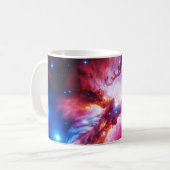 カラフルな星雲 銀河 宇宙 星 コズミック ユニバース コーヒーマグカップ (正面左)