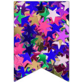 カラフルな星 バンティングフラッグ (第2の旗)