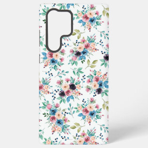 カラフルな春の花の模様 SAMSUNG GALAXY S22 ULTRAケース