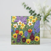 カラフルな春の花園 カード (スタンド正面)