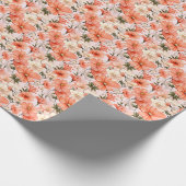 カラフルな春の花 ラッピングペーパー (角)