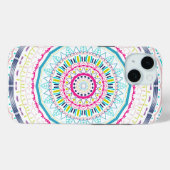 カラフルな曼荼羅 Case-Mate iPhoneケース (裏面 (横))