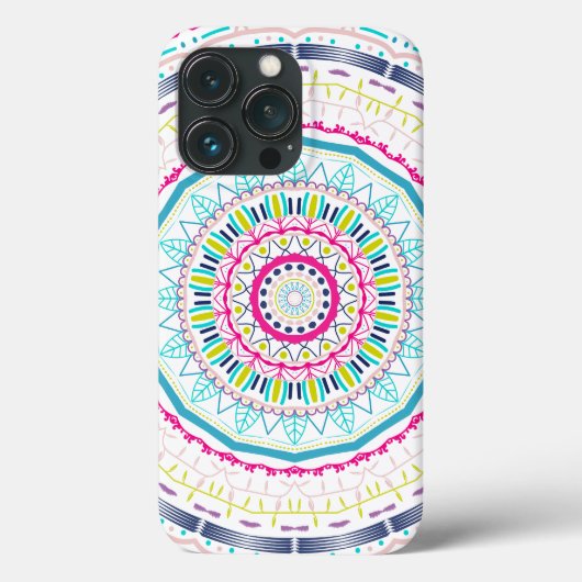 カラフルな曼荼羅 Case-Mate iPhoneケース (裏面)