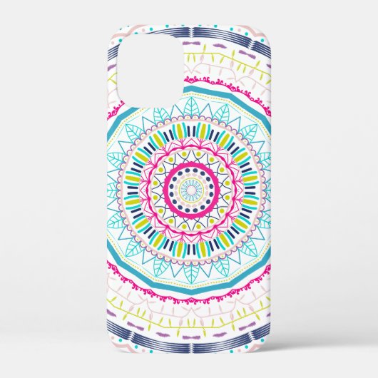 カラフルな曼荼羅 Case-Mate iPhoneケース (裏面)
