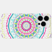 カラフルな曼荼羅 Case-Mate iPhoneケース (裏面 (横))