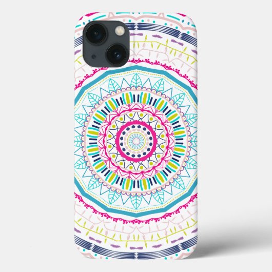 カラフルな曼荼羅 Case-Mate iPhoneケース (裏面)