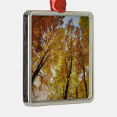 カラフルな木 メタルオーナメント (右)