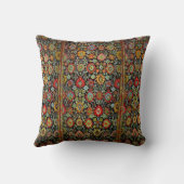 カラフルな東洋の敷物の一見 クッション (裏面)