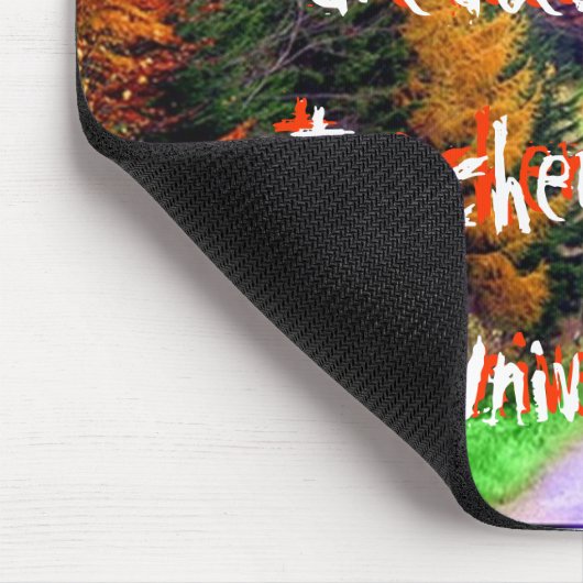 カラフルな森林、最も素晴らしいTeachersin Univer… マウスパッド (コーナー)