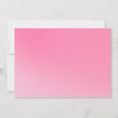 カラフルな楽しい写真の風景 招待状 (裏面)