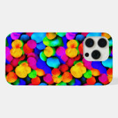 カラフルな模様 iPhoneケース (裏面横)
